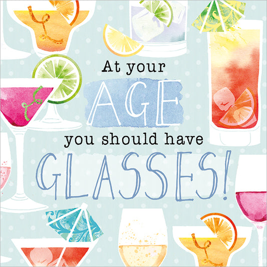 At Your Age Birthday Card