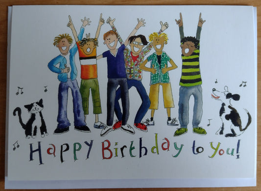 Birthday Boys Birthday Card