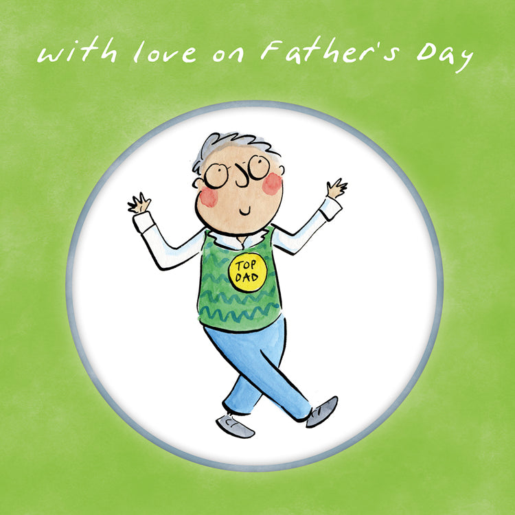 With Love on Father's Day Father's Day Card
